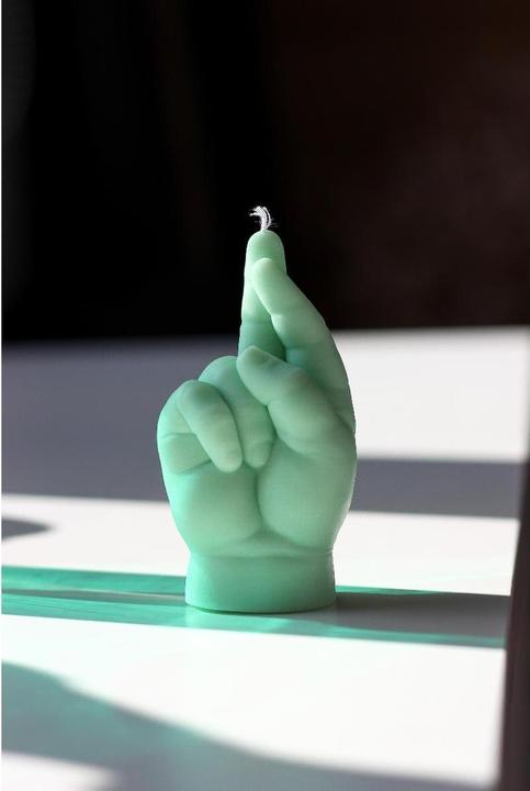 Image du produit Candle Hand Doigts croisés de bébé (1 pcs)