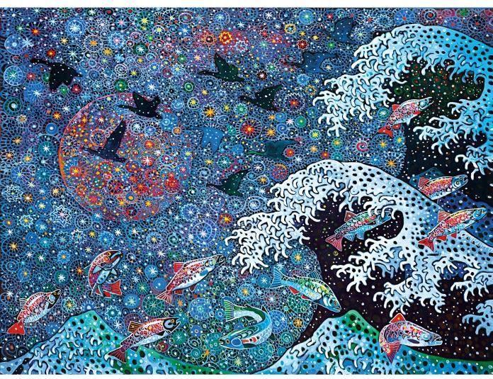 Actual product image Clementoni 35074 Puzzle jigsaw (e) art (500 pieces)
