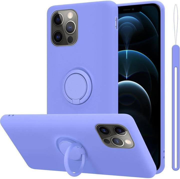 Actual product image Cadorabo TPU Liquid Ring Silicone Case Cover (Apple iPhone 13 mini)