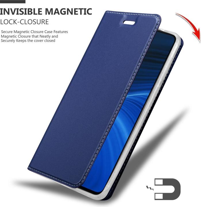 Actual product image Cadorabo Classy Book Case for Realme X2 PRO / Oppo Reno Ace (Oppo Reno Ace)
