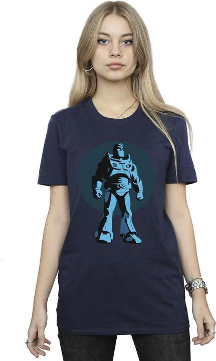 Immagine prodotto Disney Lightyear Buzz Standing Circle Maglietta Ampia Donna (3XL)