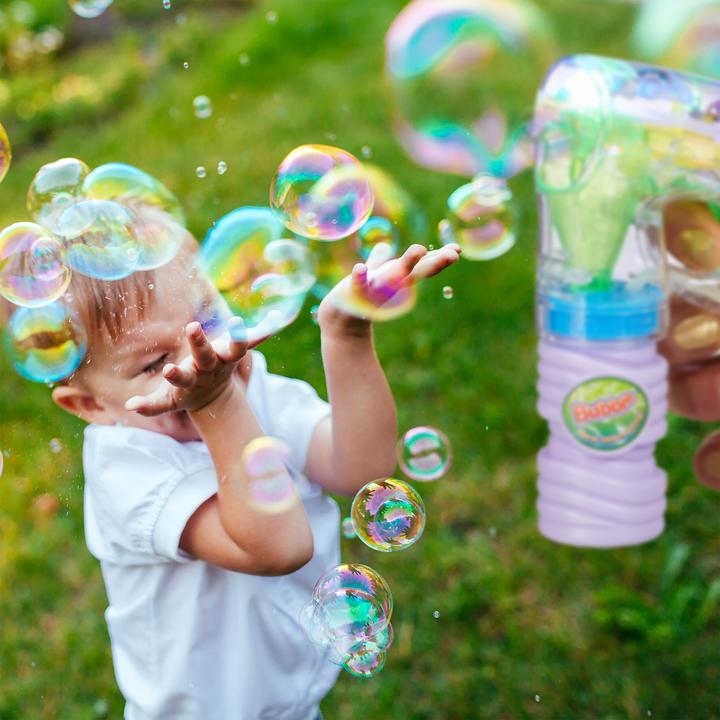 Actual product image Relaxdays LED Bubble Gun