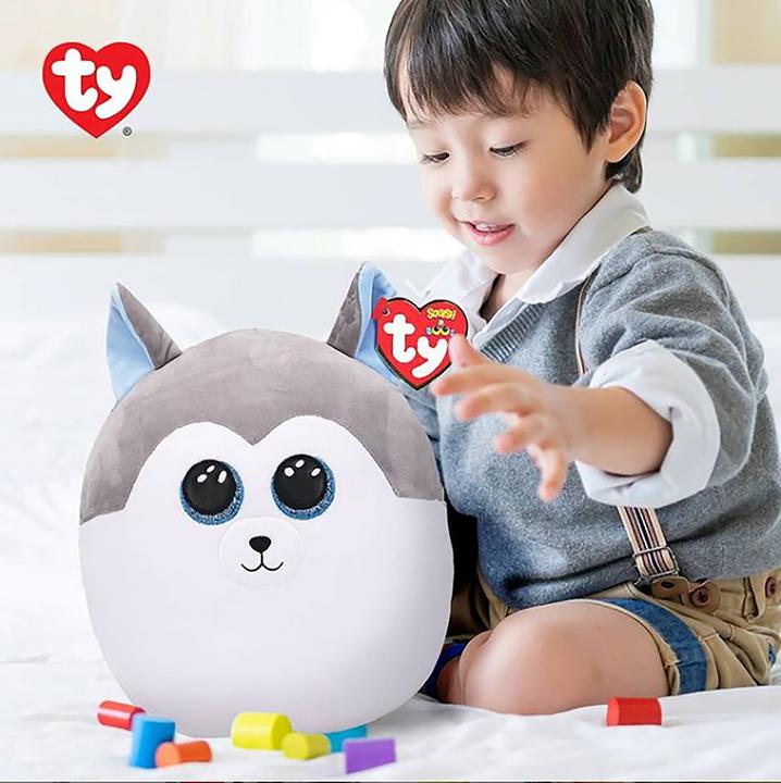 Actual product image Ty Squish a Boo Slush Husky 31cm (31 cm)