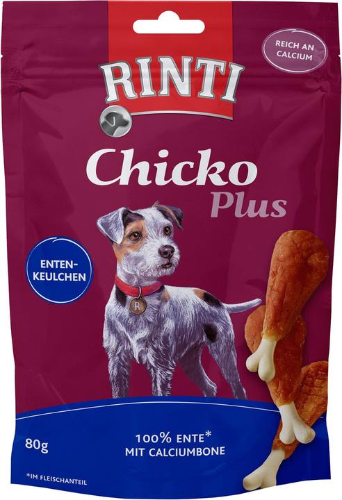 Actual product image Rinti Chicko Plus duck leg (Adult, 1 pcs., 80 g)