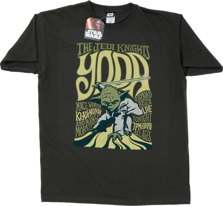 Produktbild Star Wars Yoda Rock Poster TShirt (XXL)