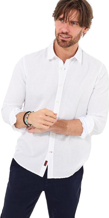 Actual product image Joe Browns Linen Blend Long Sleeve Shirt (L)