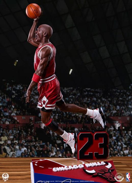 Actual product image PCS NBA Statue 1/4 Michael Jordan 66 cm