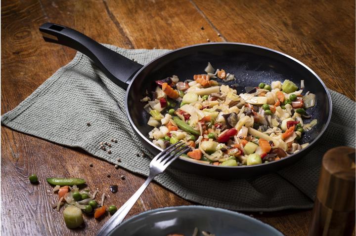 Actual product image Berndes Frying pan Alu Recycled Induction 20 cm (20 cm, Frying pan, Aluminium)