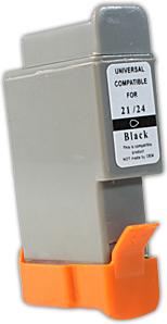 Actual product image Inkadoo Print Cartridges compatible with Canon 0954A002 / BCI-21BK Ink Cartridge, black Black (FC)