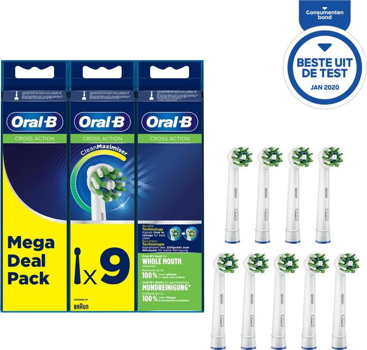 Immagine prodotto Oral-B Cross Action CleanMaximiser (9 x)