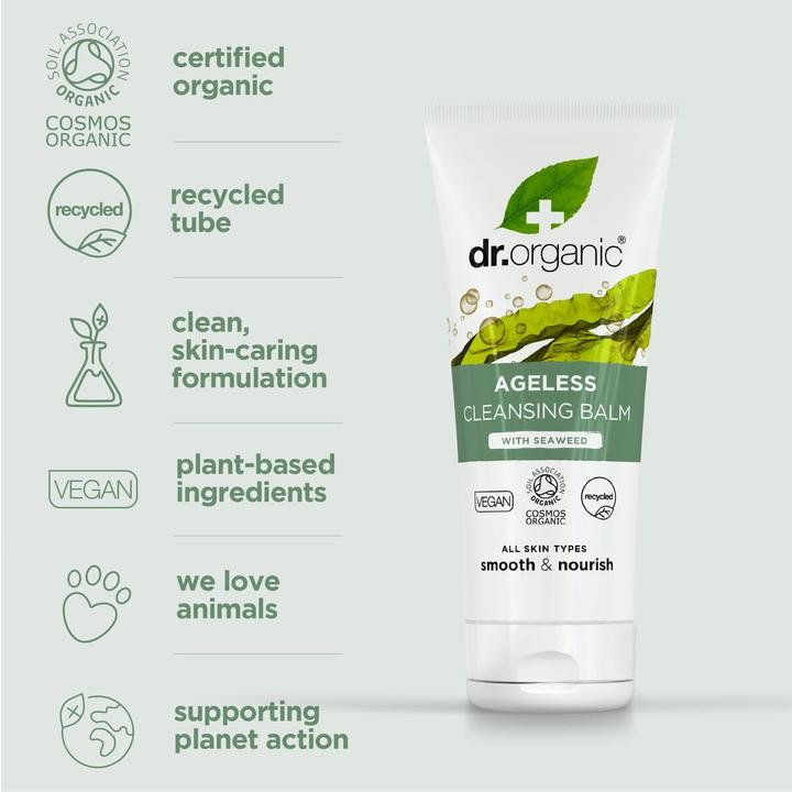 Image du produit Dr. Organic Dr Organic Seaweed Ageless Cleansing Balm 100ml (100 ml)