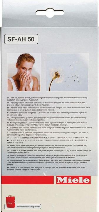 Actual product image Miele SF-HA 50 Hepa AirClean filter