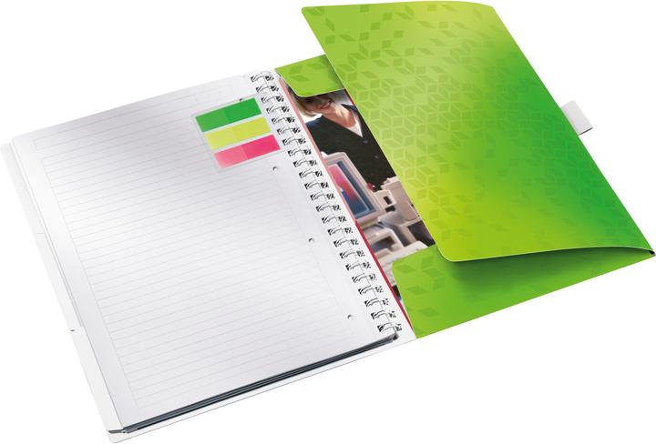 Produktbild Leitz Spiralbuch Wow (A4, Liniert, Weicher Einband)
