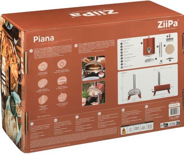 Actual product image Ziipa Terracotta (Pizza oven wood)