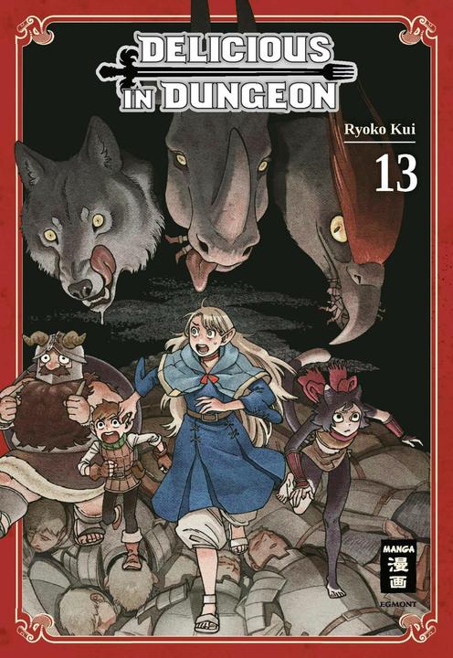 Actual product image Delicious in Dungeon 13 (German, Claudia Peter, Ryouko Kui, 2024)