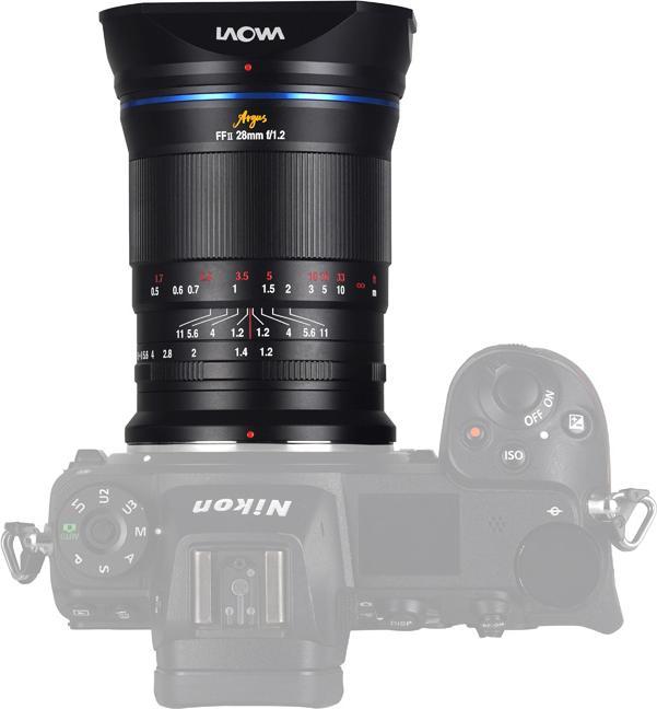Image du produit Laowa Argus 28mm f/1,2 FF pour Nikon Z plein format (Nikon Z, Plein format)