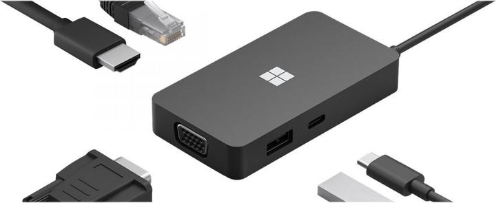 Actual product image Microsoft Surface USB-C Travel Hub for business (Nordic countries) (USB-C, 1 Ports)