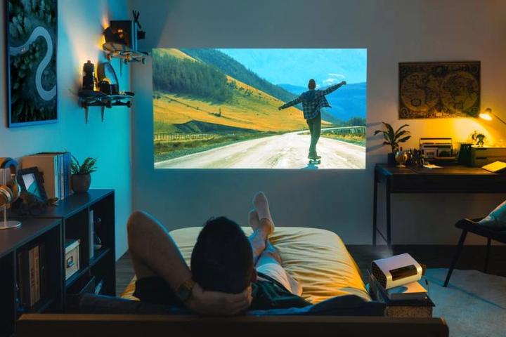 Image du produit Viewsonic Projecteur laser RGB, 2200 lumens (Full HD, 2200 lm, 1.2:1)