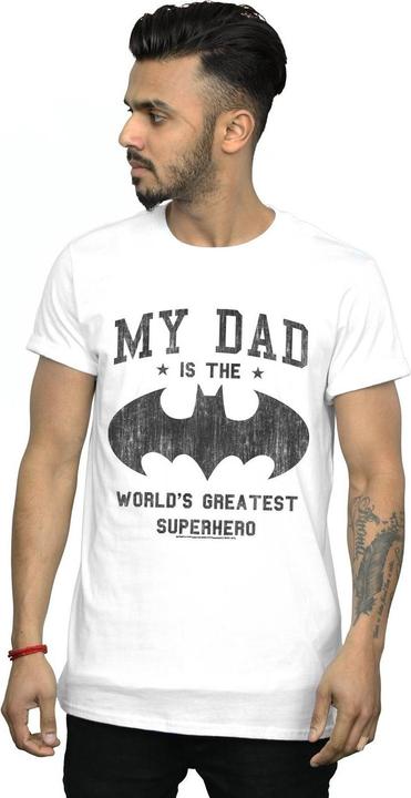 Produktbild Batman My Dad Is A Superhero TShirt (S)