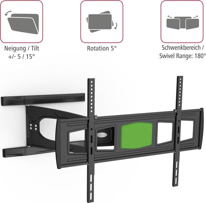 Actual product image Hama Fullmotion Ultraslim (Wall, 65", 35 kg)