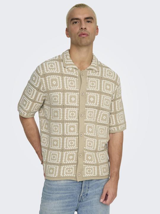 Immagine prodotto Only & Sons ONSBART Gestricktes Polo-Hemd Polo (L)