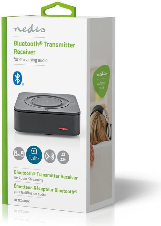 Immagine prodotto Nedis Ricetrasmettitore Bluetooth® | Connessioni - Ingresso: 1x AUX / 1x SPDIF | Connessioni - Uscita: 1x (10 m)