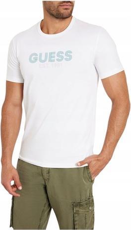 Guess Herren-T-Shirt im klassischen Design (XL)