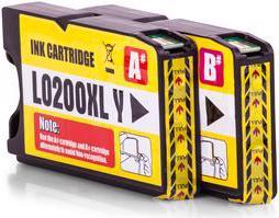 Image du produit Inkadoo Cartouches d'impression compatibles avec Lexmark 14L0177E / 210XL Cartouche d'encre, jaune Jaune (Y)