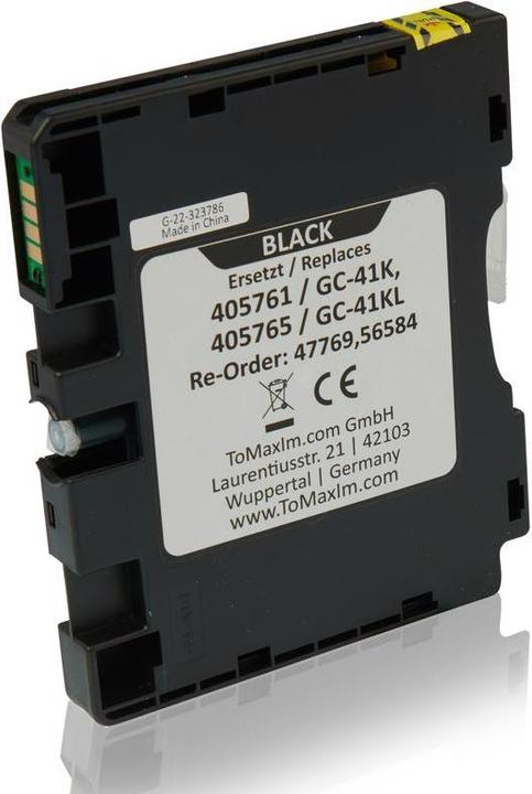Image du produit Inkadoo Cartouches d'encre compatibles avec Ricoh 405761 / GC-41K Cartouche de gel, noir noir (CF)