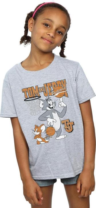 Image du produit Tom & Jerry - T-shirt SPINNING BASKETBALL - Fille (152, 158)