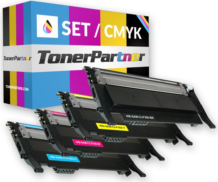 Inkadoo CLT-P 406 C/ELS (M, C, Y, BK)