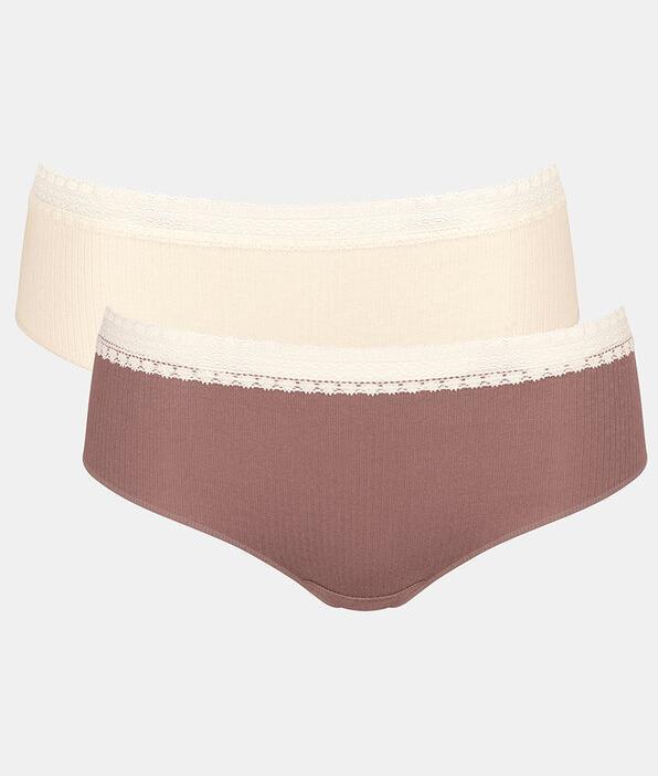 Produktbild Sloggi Go Ribbed Hipster (XL, 2er Pack)