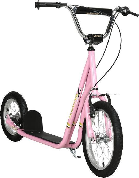 Image du produit Swisshandel24 trottinette avec freins 16/12 pouces trottinette Cityroller enfants Kickboard pour 5+ ans