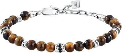 Produktbild Morellato Men's Beaded Bracelet With Tiger Eye Pietre S1746