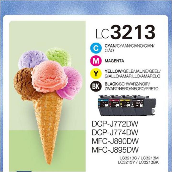 Actual product image Brother LC-3213 Value Pack (M, Y, FC, C)