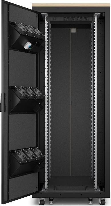 Immagine prodotto APC Armadio di rete NetShelter CX AR4038LIA Insonorizzato 38U (10.87 HE, Rack da 19 pollici)