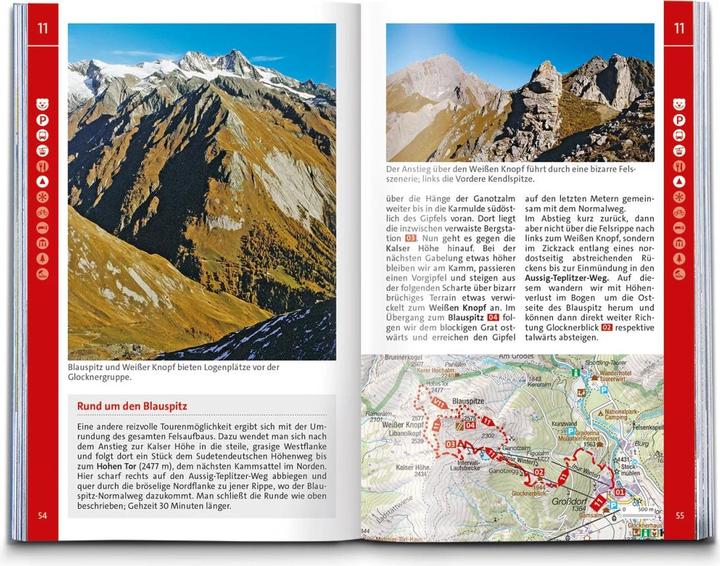 Produktbild Wanderführer 5620 Osttirol, Venediger- und Glocknergruppe, Defereggental, Lienzer (Deutsch, Kompass Reiseführer, 2022)
