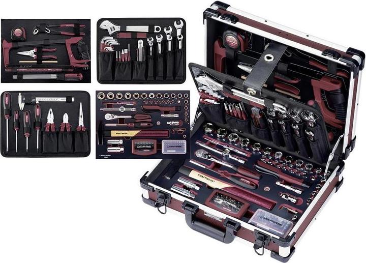Image du produit Kraftwerk Boîte à outils professionnelle en aluminium (151 pièces)