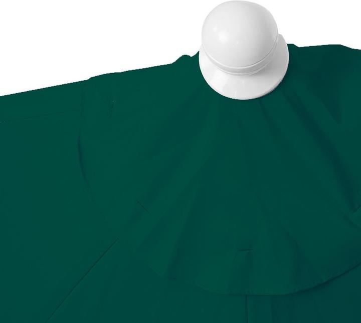 Actual product image Mendler Parasol half-round Parla, UV 50+ polyester/aluminium, 300cm green without stand (2.85 m)
