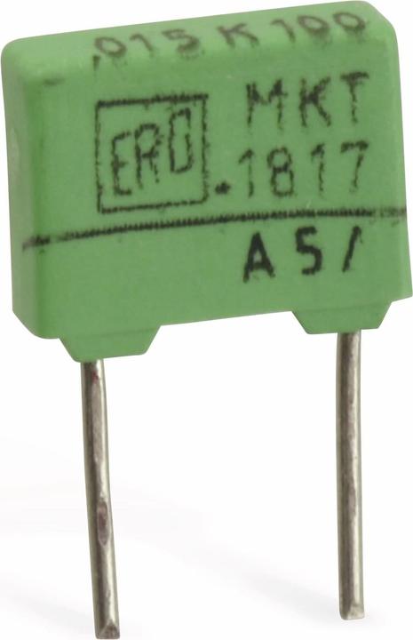 Actual product image Vishay ROEDERSTEIN film capacitor MKT1817, 15 nF