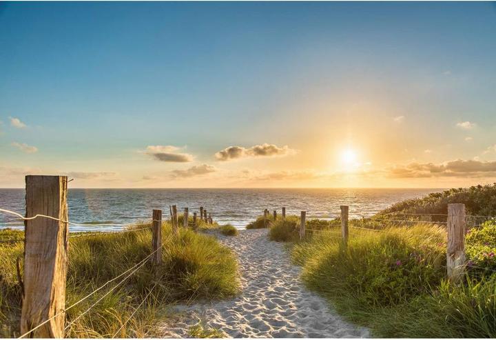 Actual product image Trenddeko Sunset at the Baltic Sea (384 x 260 cm)