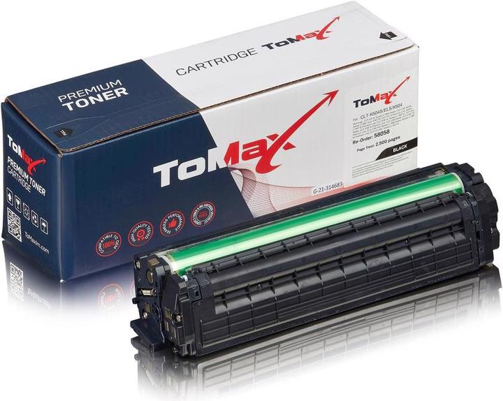 Produktbild Inkadoo Toner toMax Premium ersetzt Samsung CLT-K504S/ELS / K504 Toner Schwarz Schwarz (BK)