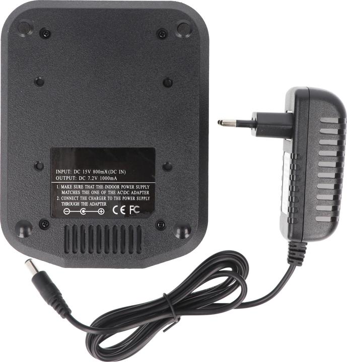 Image du produit AccuCell Schnell-Ladegerät passend für den Gross Funk Funksteuerung 7,2 Volt GF-001 Akku 100-001-885, GF001 (1 pcs, Piles rechargeables + chargeur)