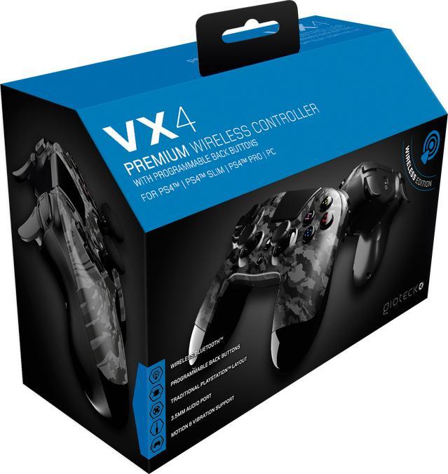Actual product image Gioteck Controller VX4 camo wireless Bluetooth PS4 & P (PS4, PC)