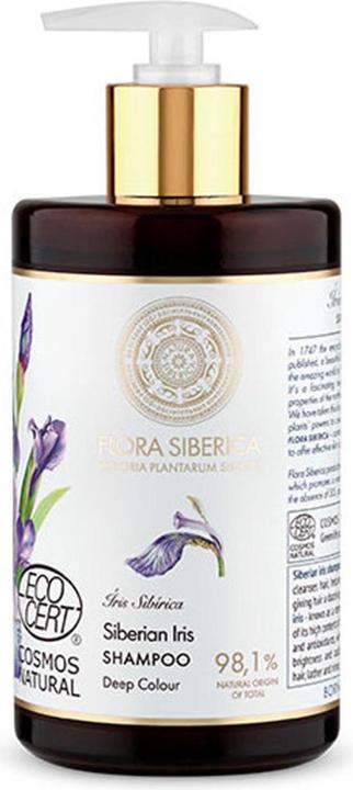 Natura Siberica Siberian Iris Shampoo (300 ml, Flüssiges Shampoo)