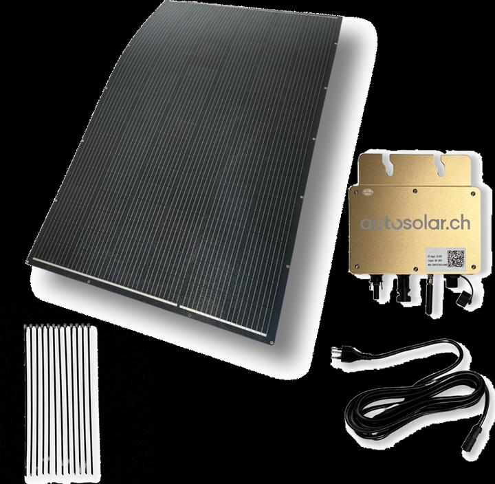 Produktbild Autosolar Balkonsolar 375W flex (375 W)