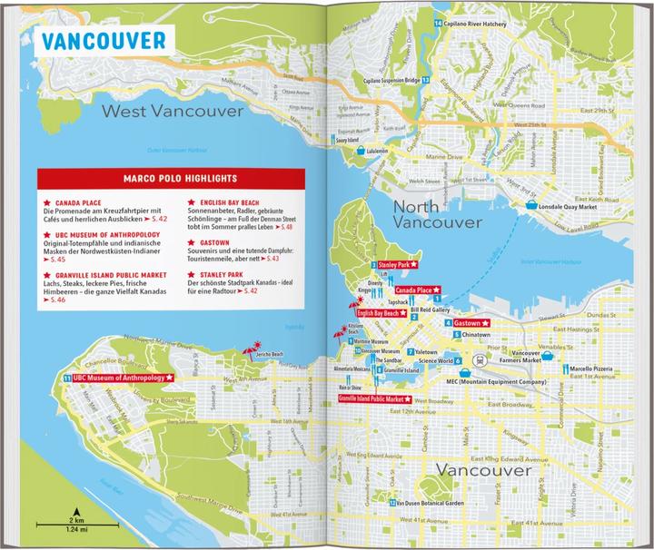 Immagine prodotto Reiseführer Kanada West, Rocky Mountains, Vancouver (Tedesco, Carlo Teuschl, 2023)