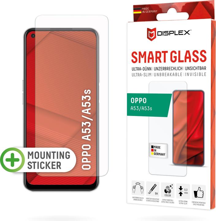 Displex Pellicola di protezione del display (1 Pezzo/i, Oppo A53)