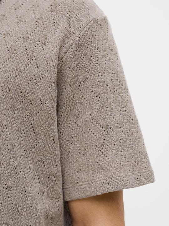 Actual product image Jack & Jones Jprblatrent Jacquard Polo Sn (L)