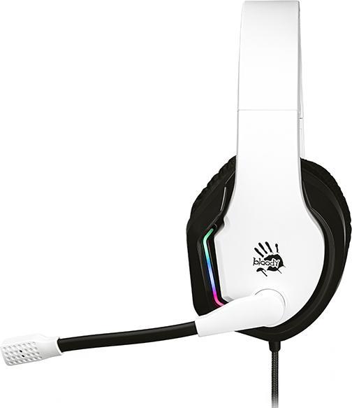 Actual product image A4Tech Bloody G260p USB+AUX3.5 białe (Cable)